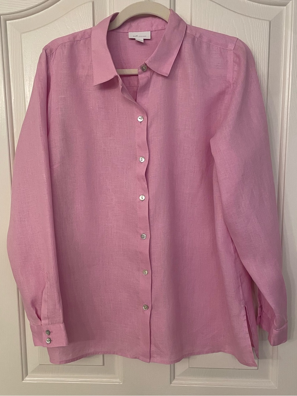 J Jill Love Linen, Pink, M